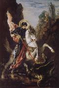 Gustave Moreau Saint George and the Dragon oil painting reproduction